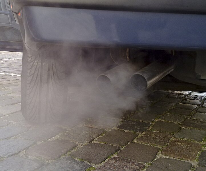 Warna gas buang warna gas exhaust